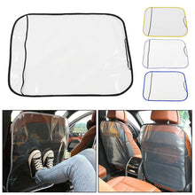 Load image into Gallery viewer, Car Seat Back Protector Cover Auto Seat Cushion Kick Mat Pad Anti Mud Clean Dirt Decals Leather Kick Mat for Children Kids Baby