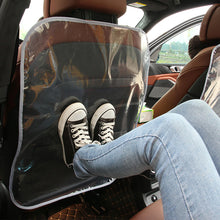 Load image into Gallery viewer, Car Seat Back Protector Cover Auto Seat Cushion Kick Mat Pad Anti Mud Clean Dirt Decals Leather Kick Mat for Children Kids Baby