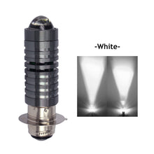 Load image into Gallery viewer, Universal 12V-80V 2000LM Dual Color Headlight Bulbs P15D H6 PX15D LED Motorcycle Hight H6 Scooter Motobike Head Lamp