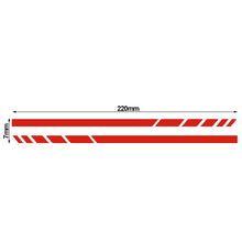 Load image into Gallery viewer, 2Pcs Rearview Mirror Side Stripes Sticker Vinyl Decal For Mercedes Benz W204 W205 W176 A45 W213 C63 AMG W212 C253