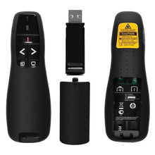 Load image into Gallery viewer, 2.4GHz Wireless USB Powerpoint Presentation PPT Flip Pen Pointer Clicker Presenter with Red Light Remote Control for Teacher