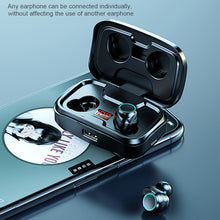 Load image into Gallery viewer, TWS X10 Wireless Bluetooth Headset HIFI Stereo Sports Waterproof Noise Reduction Binaural Fingerprint Touch with Charging Box