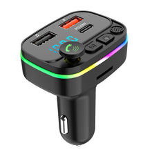 Load image into Gallery viewer, P3 Car Bluetooth 5.0 FM Transmitter Audio Receiver Auto MP3 Player PD20W Type-C 2USB Fast Charger Car Electronics Accessories