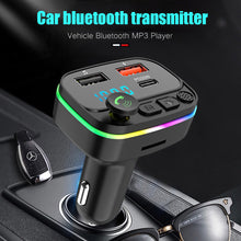 Load image into Gallery viewer, P3 Car Bluetooth 5.0 FM Transmitter Audio Receiver Auto MP3 Player PD20W Type-C 2USB Fast Charger Car Electronics Accessories