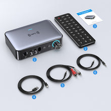 Load image into Gallery viewer, Bluetooth Receiver Transmitter 5.1 Audio Adapter Digital Optical Fiber To Analog Microphone Singing