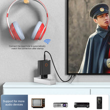 Load image into Gallery viewer, Bluetooth 5.0 Audio Receiver Transmitter Stereo Wireless Adapter TF/U Disk Play Quick USB Charge For Headphone TV IR APP Control