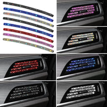 Load image into Gallery viewer, 1Pc Diamond Car Air Conditioner Outlet Decorative Strips Universal U Shape Clip Rhinestones Grille Sticker Auto Interior Accessories
