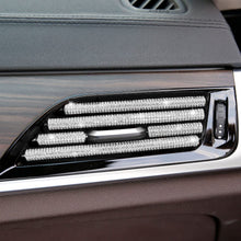 Load image into Gallery viewer, 1Pc Diamond Car Air Conditioner Outlet Decorative Strips Universal U Shape Clip Rhinestones Grille Sticker Auto Interior Accessories