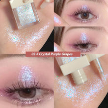 Load image into Gallery viewer, Glitter Crystal Liquid Eye Shadow Sequins Bright Eye Liner Pen Pearlescent Shiny Waterproof Long Lasting Eyes Makeup Cosmetics