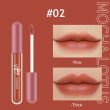 Load image into Gallery viewer, Waterproof Velvet Matte Liquid Lipsticks Not Fade Lip Gloss Long Lasting Non-stick Cup Glaze Makeup Pigment Makeup Cosmetic