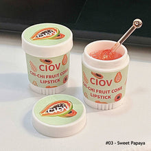 Load image into Gallery viewer, Jelly Peach Lip Balm Lips Care Sleeping Mask Hydrated Lip Repair Nourish Moisturizing Colorless Cute Sweet Lipstick Makeup