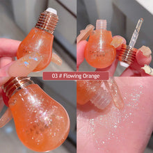 Load image into Gallery viewer, Moisturizing Liquid Lip Plumping Lip Gloss Pearl Light Shining Glitter Lipstick Makeup Shimmer Pink Mineral Lip Oil Makeup Cosmetics