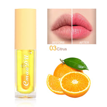 Load image into Gallery viewer, Fruit Lip Gloss Temperature Color Changing Mirror Lip Oil Plumping Moisturizing Reducing Lip Lines Waterproof Lip Balm Cosmetics