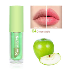 Load image into Gallery viewer, Fruit Lip Gloss Temperature Color Changing Mirror Lip Oil Plumping Moisturizing Reducing Lip Lines Waterproof Lip Balm Cosmetics