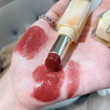 Load image into Gallery viewer, Moisturizing Mirror Tea Red Brown Crystal Lip Balm Jelly Lipstick Water Light Solid Lip Glaze Red Lip Gloss Makeup Cosmetics