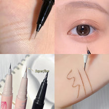Load image into Gallery viewer, Waterproof Brown Lying Silkworm Liquid Eyeliner Pen Big Eyes Makeup Liquid DelineadorSmooth Quick-drying Makeup Cosmetics