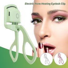 Load image into Gallery viewer, Portable Eyelash Curler Electric Eyelash Curler Eyelash Curler Portable Electric Heated Comb Eye Lash Perm Long Lasting Eyelashes Curls