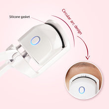 Load image into Gallery viewer, Portable Eyelash Curler Electric Eyelash Curler Eyelash Curler Portable Electric Heated Comb Eye Lash Perm Long Lasting Eyelashes Curls
