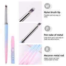 Load image into Gallery viewer, 15 Size DIY Soft French Nail Art Brush Painting Brush Flower Design Acrylic Line Drawing Pen Nail Gel Brush Manicure Tool