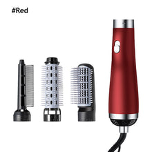 Load image into Gallery viewer, 3 In 1 Hot Air Comb Straight Coil Hair Dryer Hair Conditioner Egg Roll Temperature Control Protection Hair Styling Comb