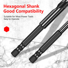 Load image into Gallery viewer, 3-12mm Cross Hex Tile Drill Bits for Glass Ceramic Concrete Hole Opener Hard Alloy Triangle Carbide Drills Bit Tools