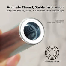 Load image into Gallery viewer, M10 Angle Grinder Bit Extension Shaft Set 65/80mm Durable Steel Connecting Rod for Polishing Pad Grinding Rotary Polisher Power Tool