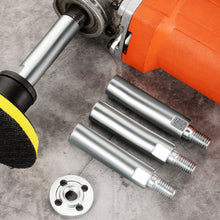 Load image into Gallery viewer, M10 Angle Grinder Bit Extension Shaft Set 65/80mm Durable Steel Connecting Rod for Polishing Pad Grinding Rotary Polisher Power Tool