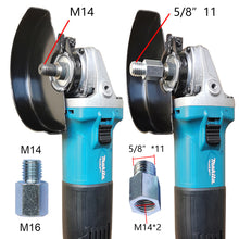 Load image into Gallery viewer, M10 to M14 to M16 to 5/8 Angle Grinder Thread Adapter Polisher Interface Connector Converter Screw Diamond Core Bits Drill Grinder Cutter Accessories