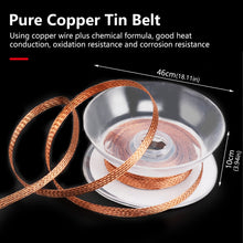 Load image into Gallery viewer, 1/1.5/2.5/3/3.5mm Width 1.5M Length Desoldering Braid Welding Solder Remover Wick Wire Tin Sucker Cable Lead Cord Flux Repair Tool