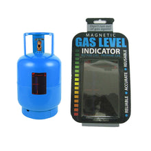 Load image into Gallery viewer, Fuel Gas Tank Level Indicator Magnetic Meter Caravan Bottle Temperature Measuring Rod Gas Test Sticker