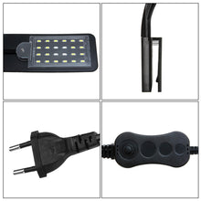 Load image into Gallery viewer, LED Aquarium Fish Tank Light Clip-on 5W/10W/15W LED Plants Grow Lights Aquatic Freshwater Aquarium Lamps Waterproof 220V EU Plug