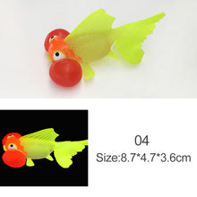 Load image into Gallery viewer, Artificial Aquarium Goldfish Glow In The Dark Ornament Fish Tank Jellyfish For Garden Ornament Fish Tank Decoration
