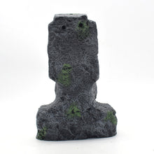 Load image into Gallery viewer, Easter Island Stone Statue Resin Ornament Fish Tank Aquarium Decoration Gnome Terrarium Reptile Tank Artificial Stone Home Decor