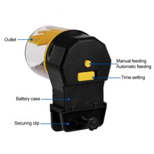 Load image into Gallery viewer, Automatic Feeder Aquarium Goldfish Smart Timing Auto Digital Feeder Fish Timer Food Feeding Hours Timer Aquarium Accessories