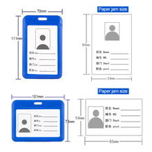 Load image into Gallery viewer, Lanyards ID Card Holder Bank Bus Pass Card Case Cover Men Women's Bank Credit Card Holder Strap Cardholder