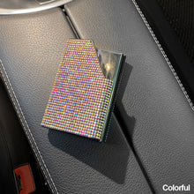 Load image into Gallery viewer, Bling Diamond Car Driver License Card Holder Driving License Credit Card Storage Interior Flip Ladies Girls Accessories