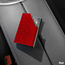 Load image into Gallery viewer, Bling Diamond Car Driver License Card Holder Driving License Credit Card Storage Interior Flip Ladies Girls Accessories