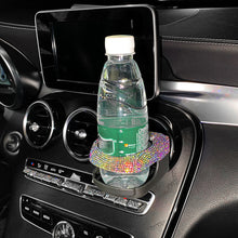 Load image into Gallery viewer, Bling Rhinestone Car Front Air Outlet Water Cup Holder Drink Holder for Ashtray Water Cup Kettle Car Accessories