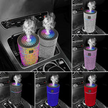 Load image into Gallery viewer, Car Diffuser Humidifier with LED Light Diamond Auto Air Purifier Aromatherapy Diffuser Air Freshener Car Accessories