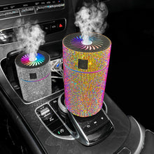 Load image into Gallery viewer, Car Diffuser Humidifier with LED Light Diamond Auto Air Purifier Aromatherapy Diffuser Air Freshener Car Accessories
