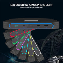 Load image into Gallery viewer, 27W Quick Charger LED Intelligent Docking Station USB/PD Shunt Hub Decoration Car Accessories For Tesla 2021-2022 Model 3 Model Y