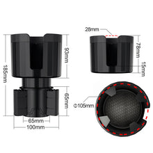 Load image into Gallery viewer, Car Cup Holder Large Expander Accessories With Adjustable Base Cup Holder Adapter Organizer For Bottles or Cups ≤105mm