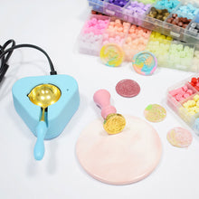 Load image into Gallery viewer, Electric Sealing Wax Furnace with Spoon Heating Melting Wax Furnace DIY Craft Wax Seal Stamp Set Lacquer Furnace