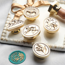 Load image into Gallery viewer, Handmade DIY Craft Sealing Wax Seal Stamp Vintage Craft Head Card Envelope Wedding Invitation Gift Wrap Scrapbooking