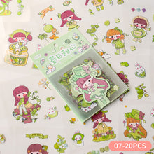 Load image into Gallery viewer, Korean Style PVC Personality Hand Account Cute Cartoon Laser Waterproof Stickers DIY Material Girls Children's Toys Kawaii Gift