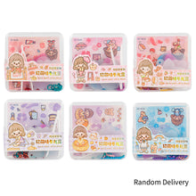 Load image into Gallery viewer, Cute Guka Sticker DIY Keychain Transparent Decoration Pendant Keychain Badge Kawaii Stationery Accessories