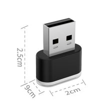 Load image into Gallery viewer, Mini Car USB Atmosphere Light LED USB Night Light Modeling Car Ambient Light Neon Interior Light