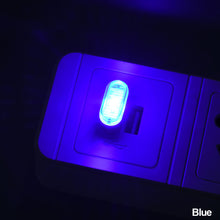 Load image into Gallery viewer, Mini Car USB Atmosphere Light LED USB Night Light Modeling Car Ambient Light Neon Interior Light