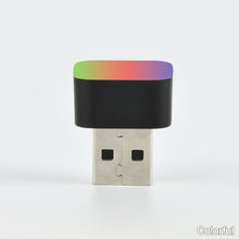 Load image into Gallery viewer, Mini Car USB Atmosphere Light LED USB Night Light Modeling Car Ambient Light Neon Interior Light