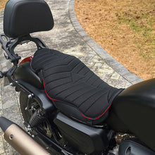Load image into Gallery viewer, Motorcycle Double Seat Seat Cushion Sunscreen Motorcycle Air Seat Pad Waterproof Breathable Cushion Riding